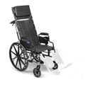 Invacare Tracer SX5 Standard Reclining Wheelchair - Seat: 18" x 16" - Desk Arms TRSX5RC8P